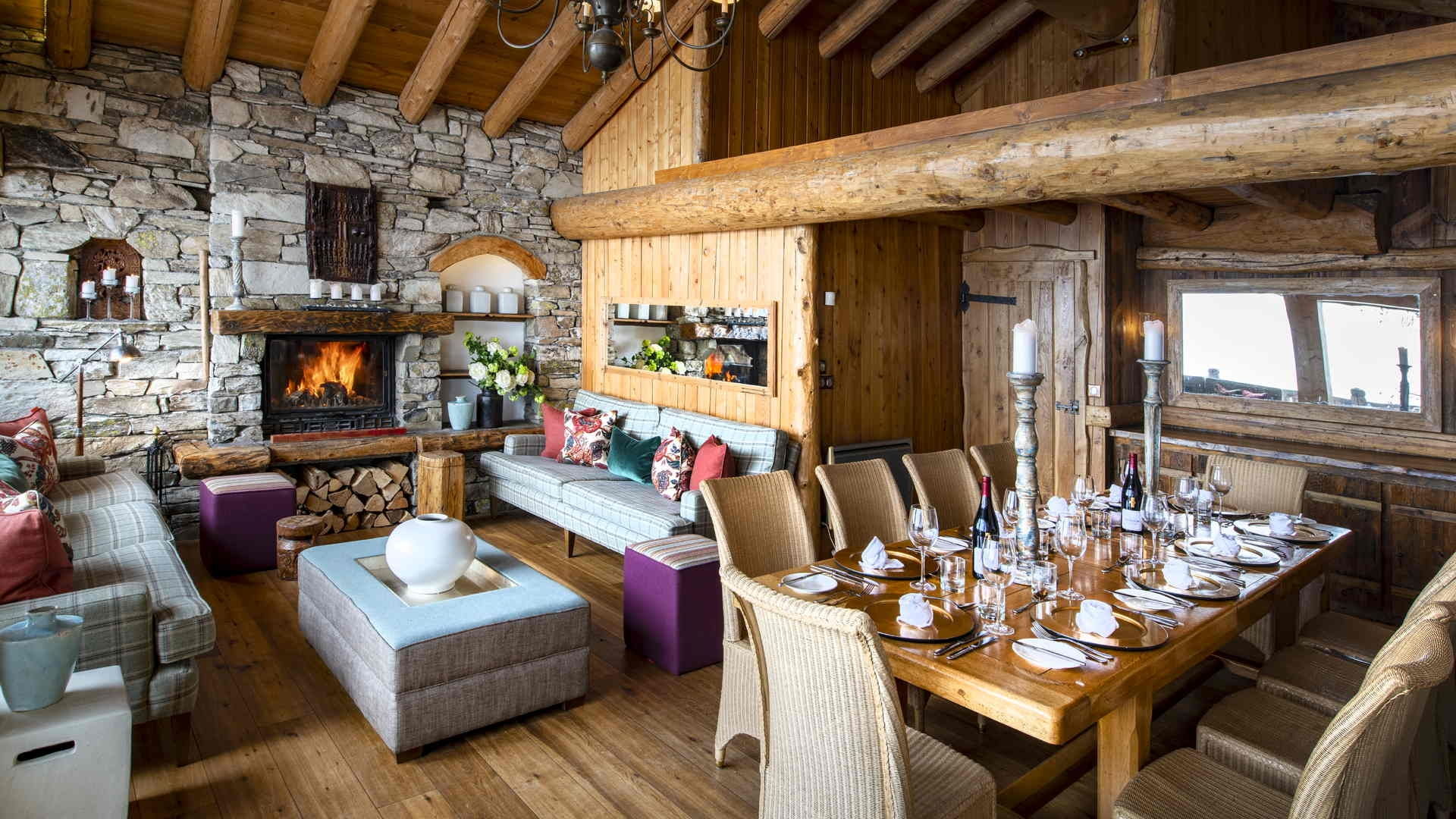 Catered chalet holidays for large groups in Val d'Isere