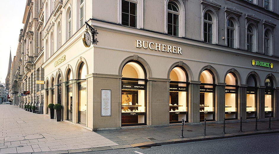 The best luxury boutiques and official Rolex outlets in Hamburg